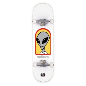 ALIEN WORKSHOP Believe Complete Skateboard 8'' - Λευκό